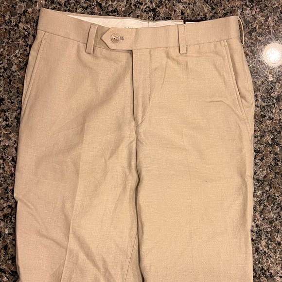 Michael Kors Boys Tan Linen Suit NWT - Picture 5 of 8